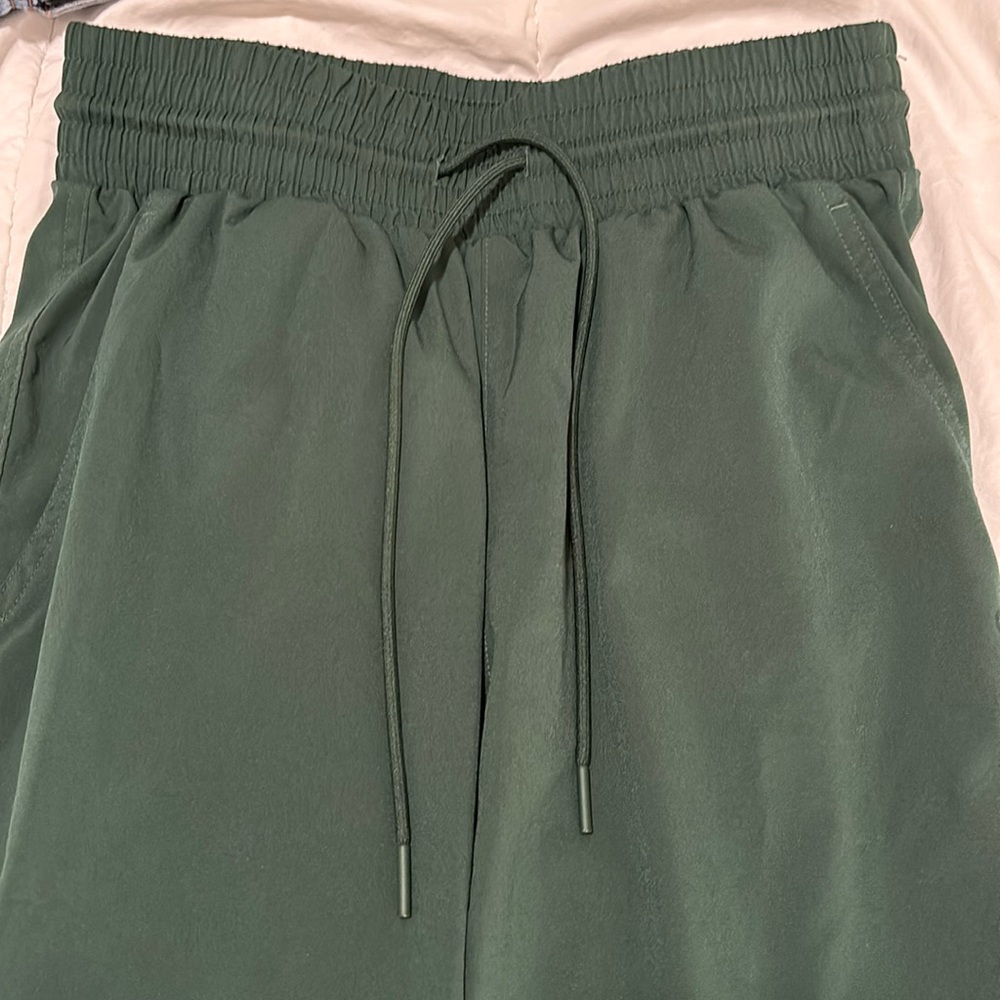 GAP Women's Dark Green Drawstring Track Joggers